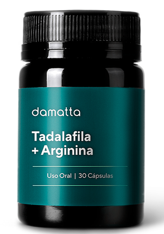 Tadalafila + Arginina 30 Cápsulas - Damatta Farmácia
