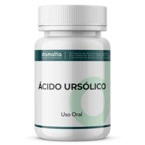 Ácido Ursólico 300mg 60 Cápsulas
