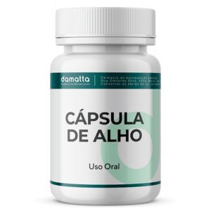 Cápsula de Alho 250mg 60 Cápsulas