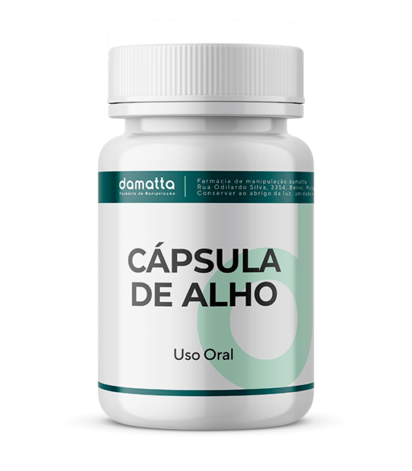 Cápsula de Alho 250mg 60 Cápsulas