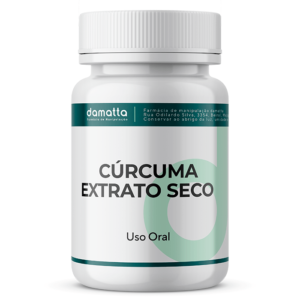 Cúrcuma Extrato Seco 500mg 60 Cápsulas