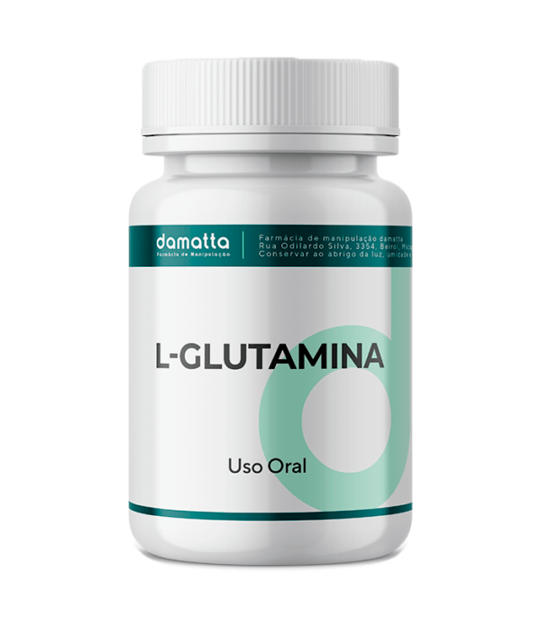 L-Glutamina 500mg 60 Cápsulas