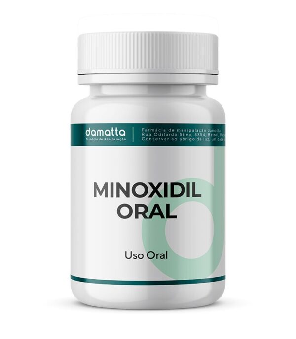 Minoxidil Oral 2,5mg 30 Cápsulas