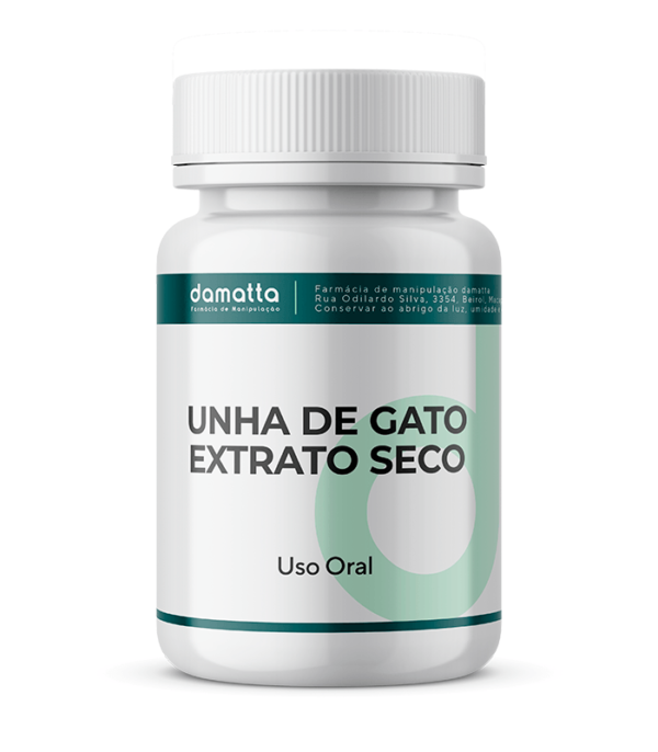 Unha de Gato Extrato Seco 250mg 30 Cápsulas