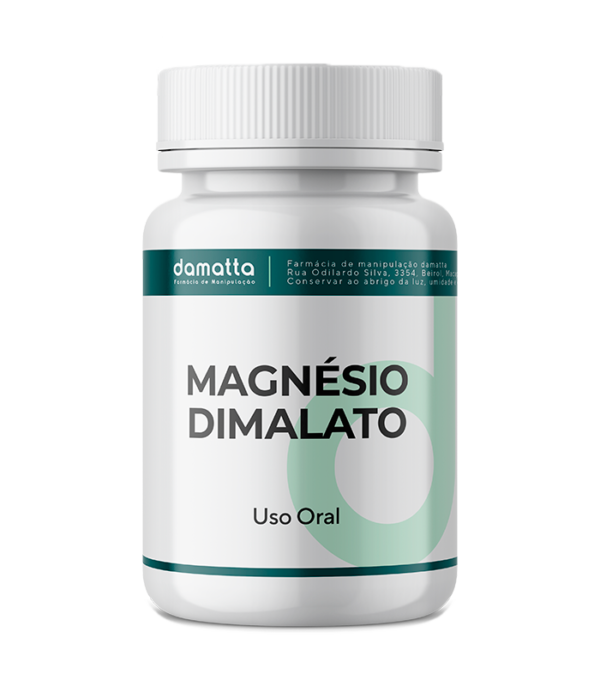 Magnésio Dimalato 300mg 30 Cápsulas