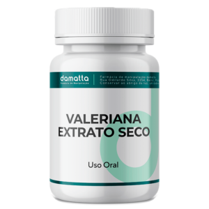 Valeriana Extrato Seco 500mg 30 Cápsulas