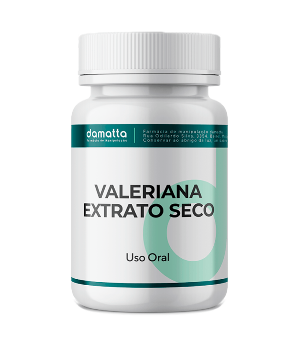 Valeriana Extrato Seco 500mg 30 Cápsulas