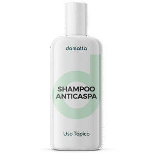 Frasco de Shampoo Anticaspa com sulfeto de selênio e ácido salicílico para controle da caspa