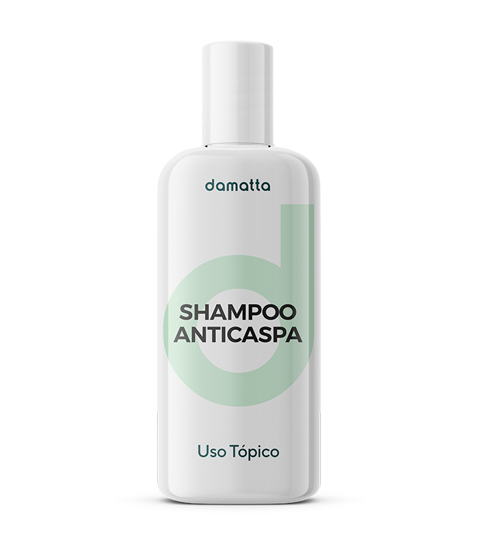 Frasco de Shampoo Anticaspa com sulfeto de selênio e ácido salicílico para controle da caspa