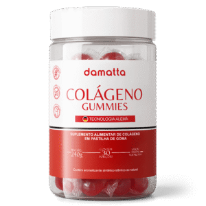 Colágeno Gummies Damatta – suplemento para pele, cabelos e unhas
