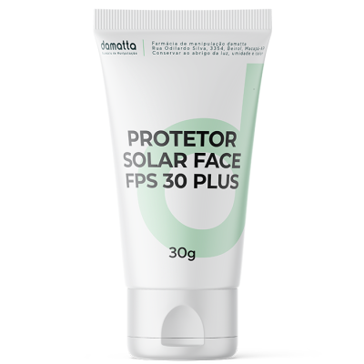 Protetor Solar Face FPS 30 Plus